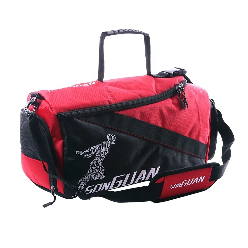 SG8010 Weekender Weightless Waterproof Carry On Large Gym Travel Duffel Bag With Shoe Compartment