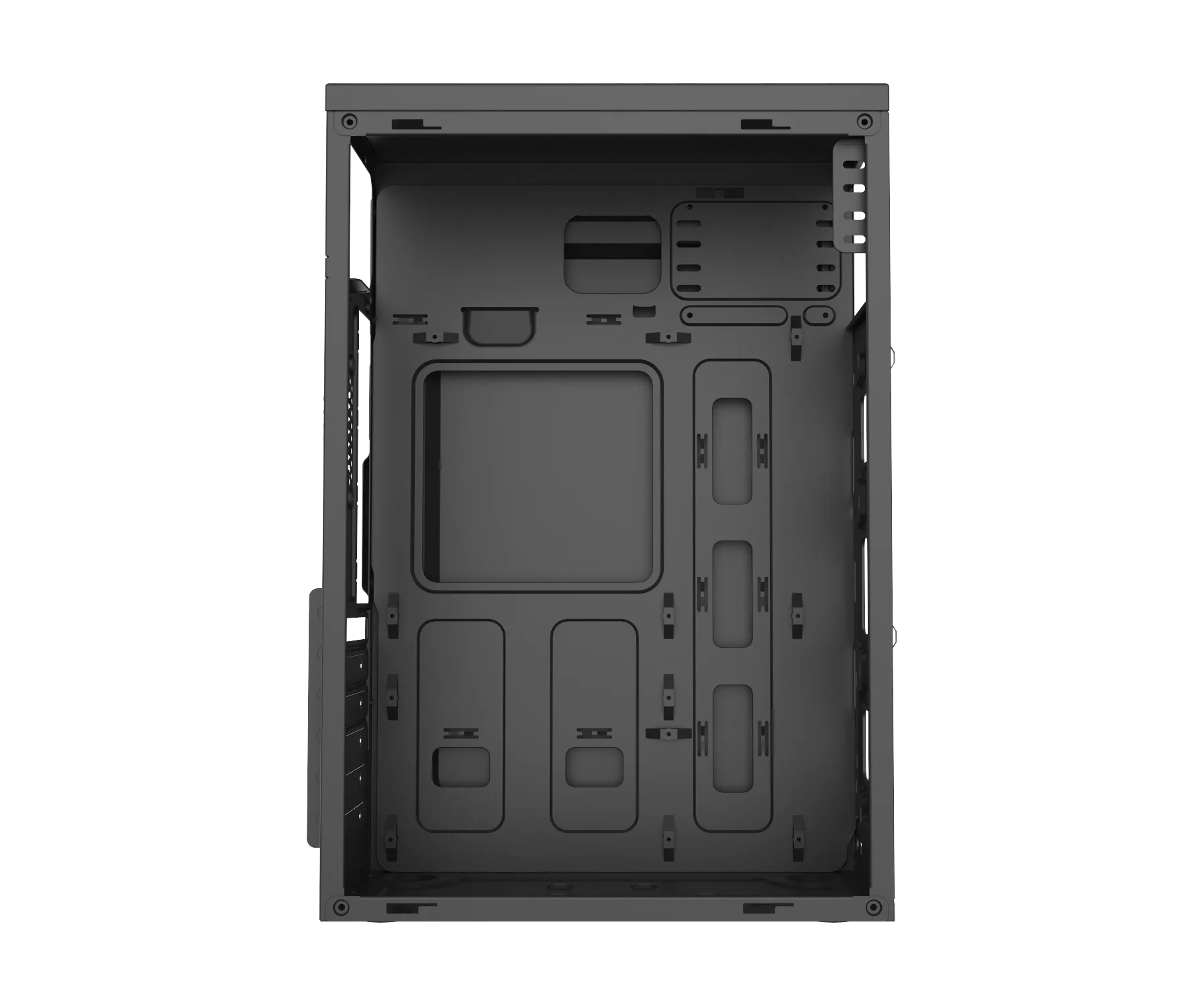 100% manufacturer ATX simple style tower computer business cabinet model 6015