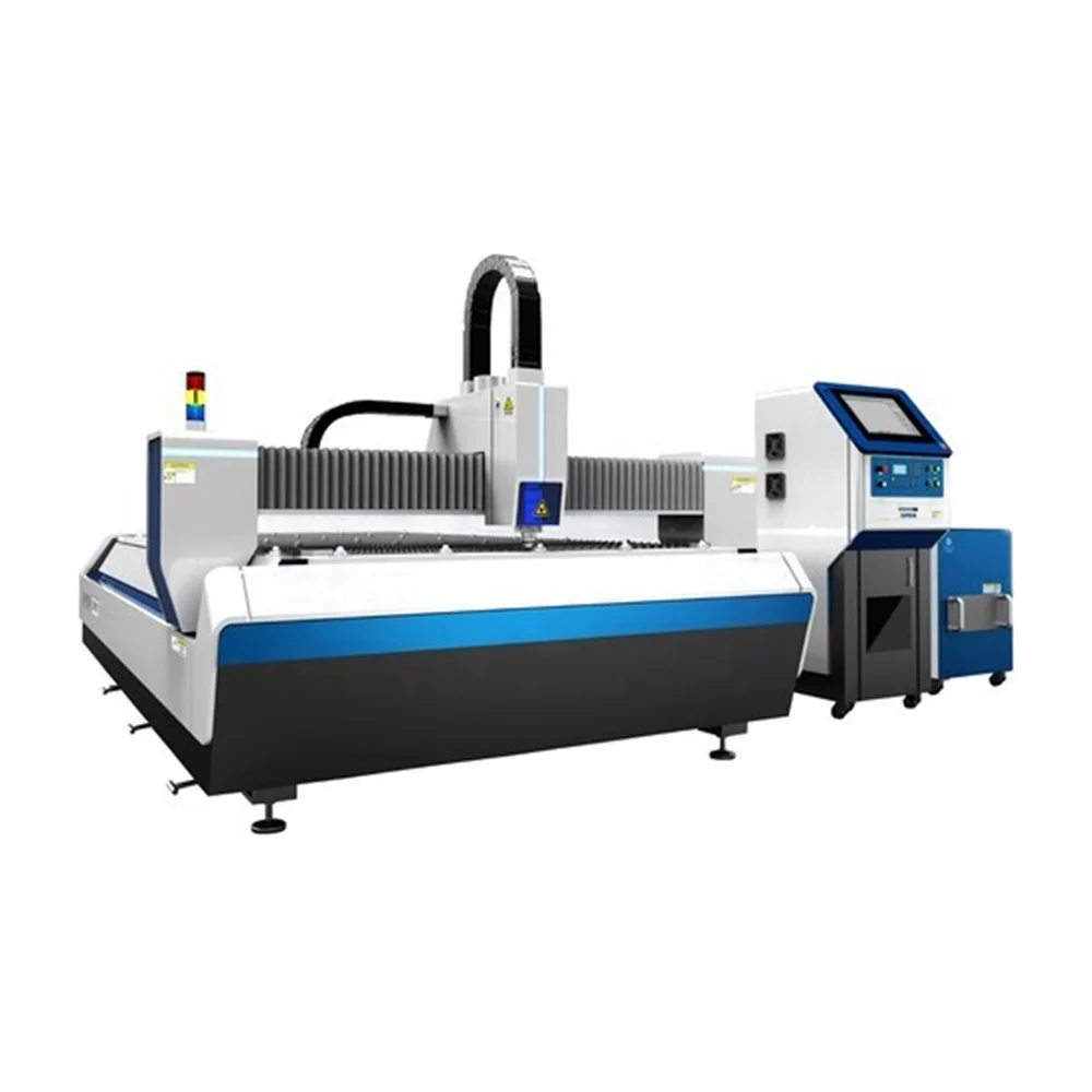 0.2~6mm Aluminum Iron Sheet 500w CNC Fiber Laser Cutting Machine for Steel Metal