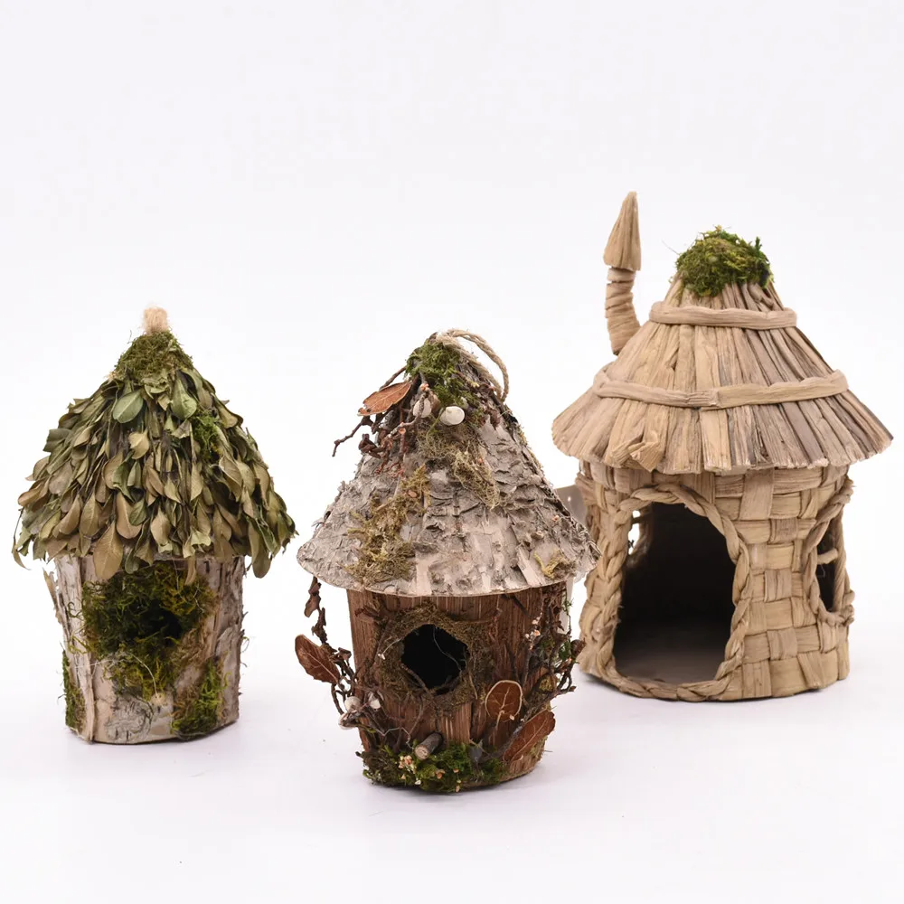 GY BSCI New Design Easter Table Decor Handmade Decor House Cage Decoration Bird Nest