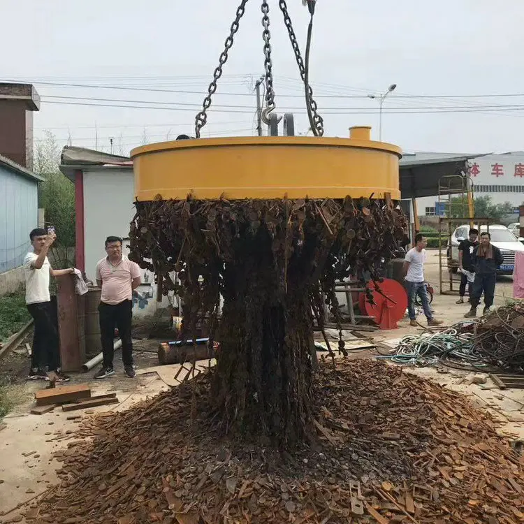 2 Ton 5 Ton 10 Ton Circular Electric Lifting Magnet for Steel Scraps