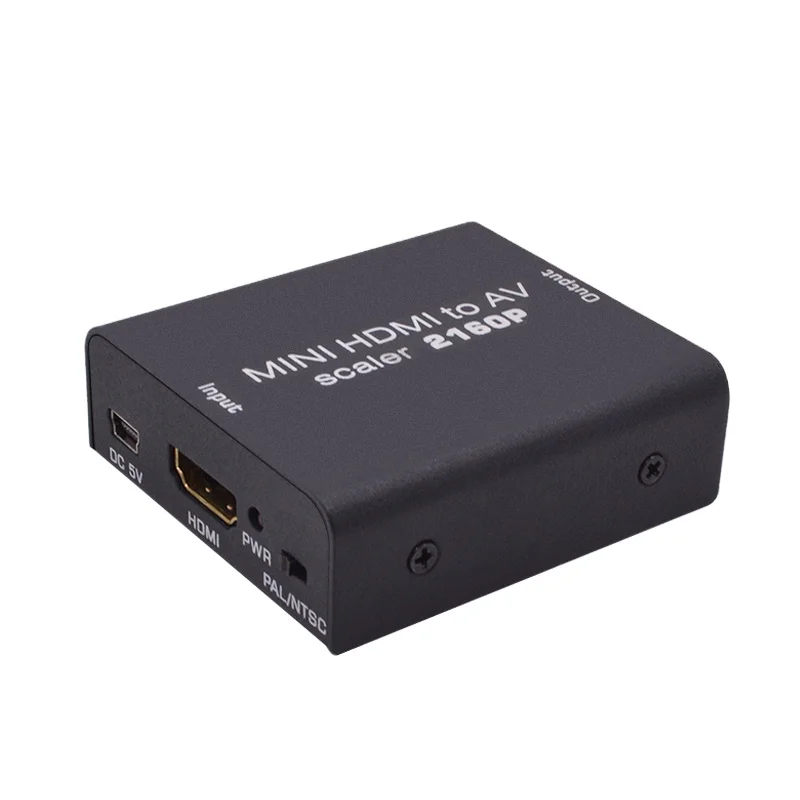  AOEYOO MINI 4K HDMI к RCA конвертер металлический поддерживает PAL/NTSC Совместимость для Amazon Fire TV Stick Roku Apple
