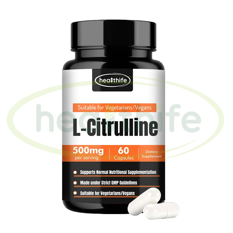 FocusHerb L-citrulline порошок 500 мг/60 колпачков/бутылка L цитруллин капсулы