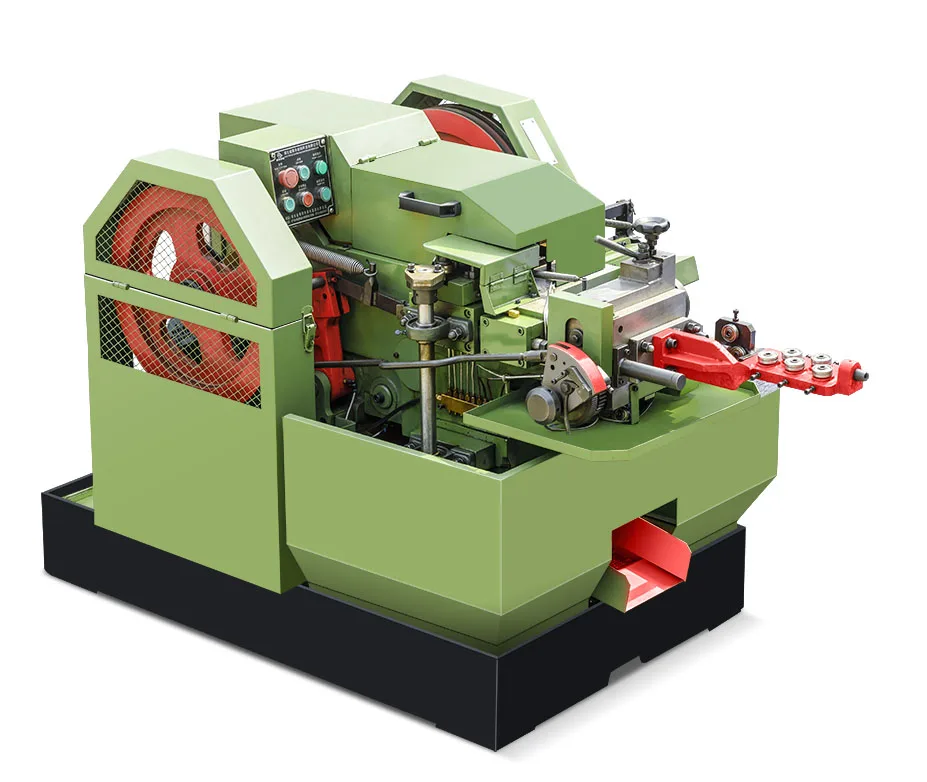 Half hollow rivet making machine semi-tubular rivets cold heading machinery