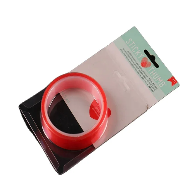 Clear Custom Disposable PVC PET Edgefold Slide Plastic Blister Card Packaging