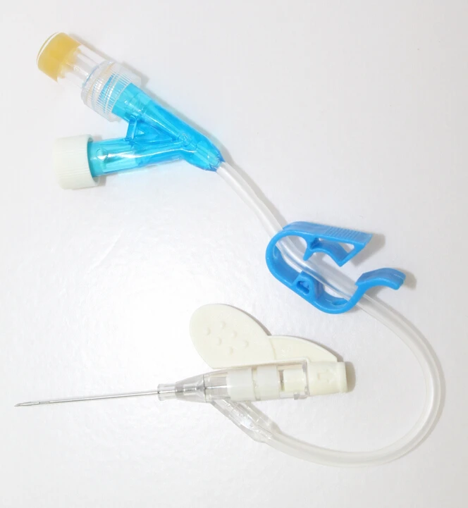 18G - 26G closed Straight Y type Intravenous Reservation Needle, clinical pen wing IV Infusion indwelling needle cannula
