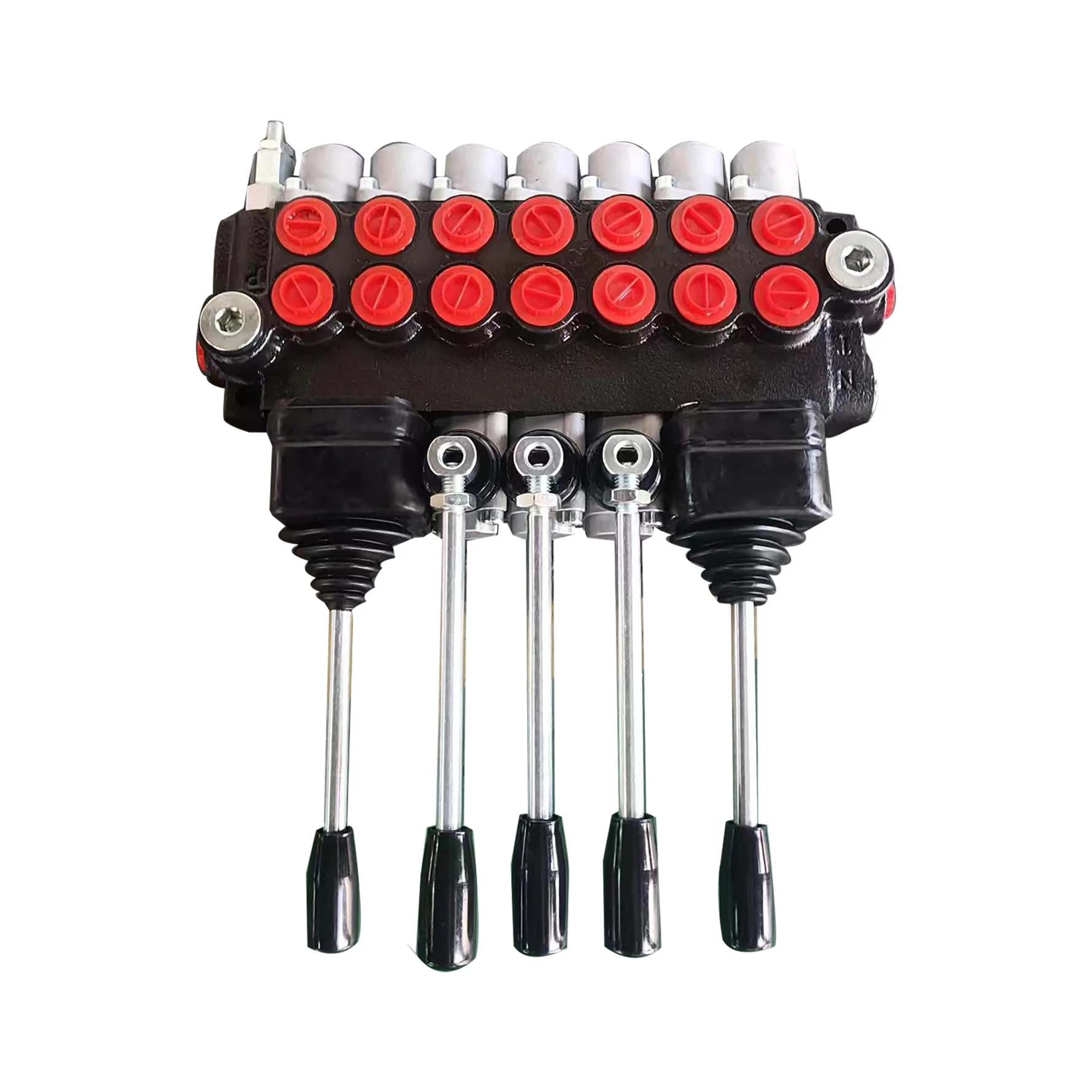 Widely used engineering machinery hydraulic valve P40 series 5-control seven hydraulic manual directional valve