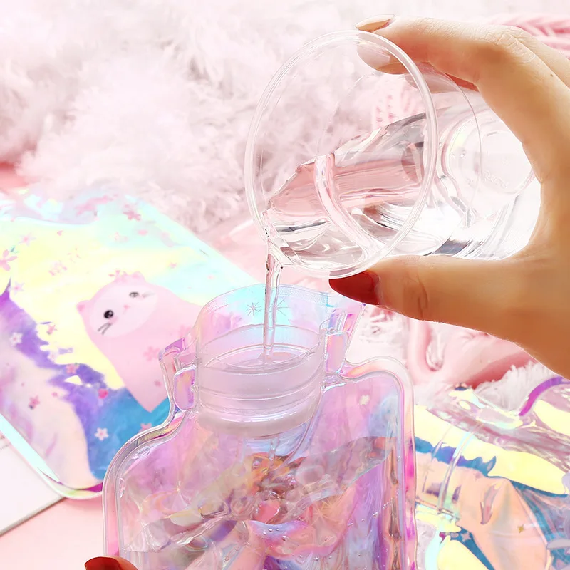 
Creative Cartoon Cute Winter Pvc Filling Water Explosion-Proof Hand Warmer Student Hot Water Bottle Warm Water Bags 