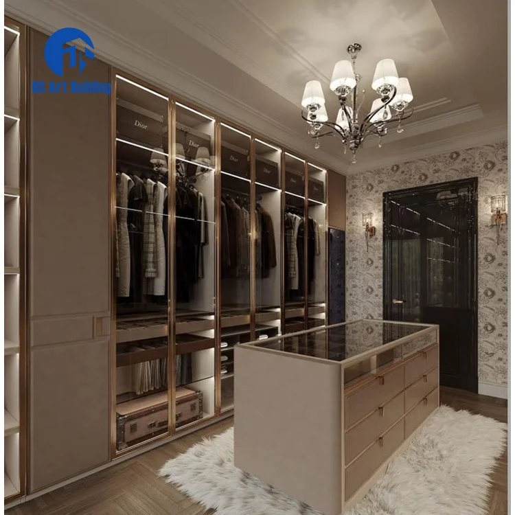 DS factory price custom bedroom cabinet modern luxury open design Clothes Wardrobe Cabinet kitchen cupboard set cabinet