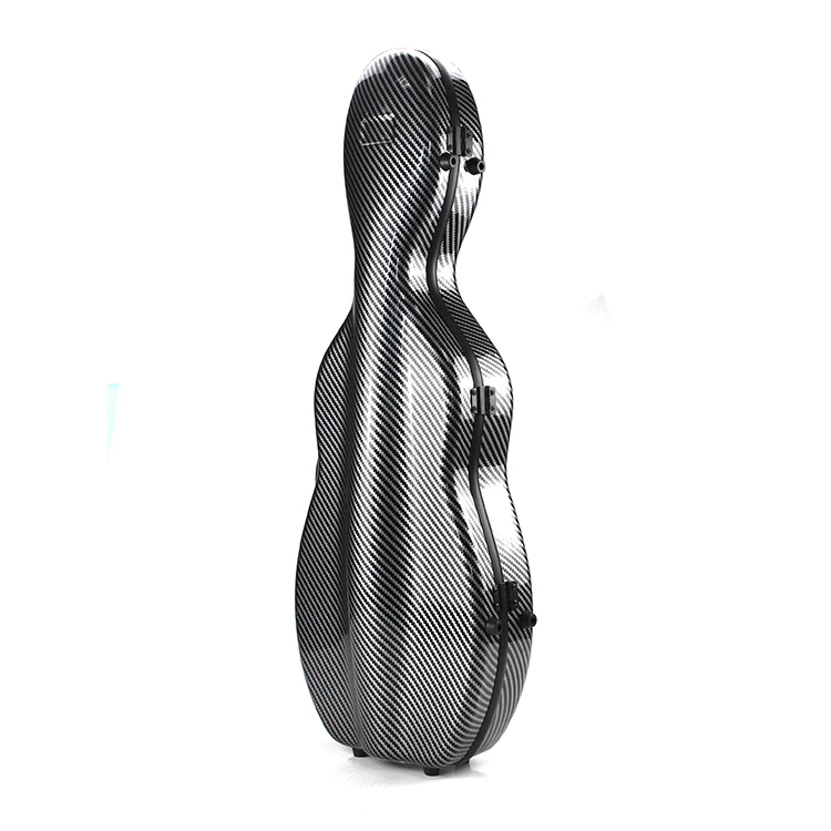 Factory Manufacture Various 4/4 Leather Handle Strong Straps Export 100% Hard Violin Case for Violin