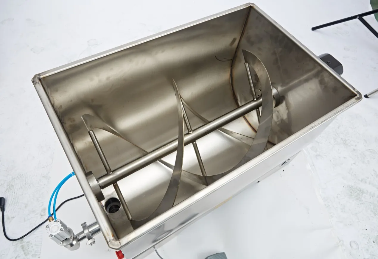 KAPACK 90l big hopper horizontal thick paste fill high viscosity hot dip pot chili sauce filling machine with mixer