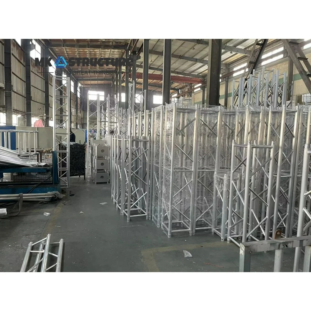 Manufacturer Aluminium Display Speaker Truss Lifting Line Array Stand Truss Stage Platform