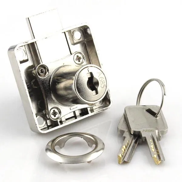 New design zinc alloy locks for cabinet drawer locks with master key drawer lock