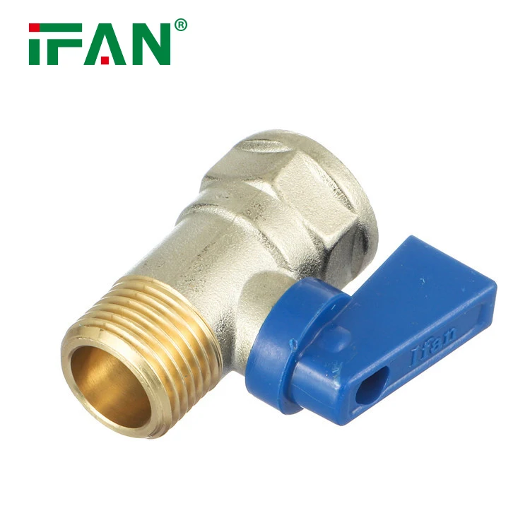 IFAN High Quality Brass Body Ball Valve Mini Size Brass Water Valve Male Brass Ball Valve