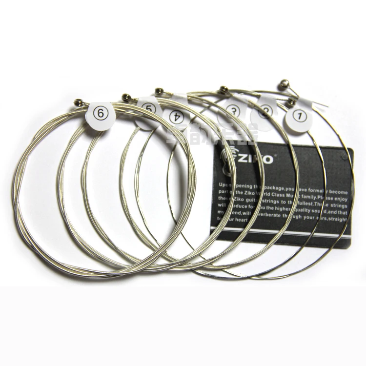 Custom Package Set of 6 Strings .009-.042 Extra Light Special Nickel Electric Guitar Strings for Guitar Accessories