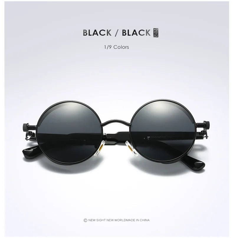 Fashion Luxury Polaroid UV400 Metal Frame Designer Sunglasses Personalized Retro Sunglasses Wholesale for Men and Women