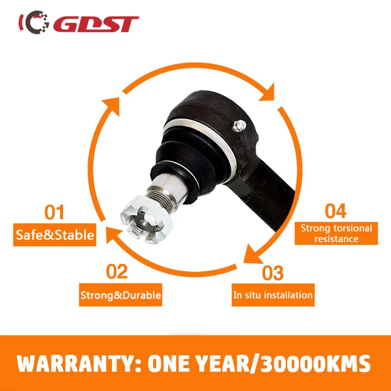 GDST One Year Warranty Auto Steering Spare Parts Car Front Tie Rod End OEM 48520-VW025 48520VW025 For Nissan