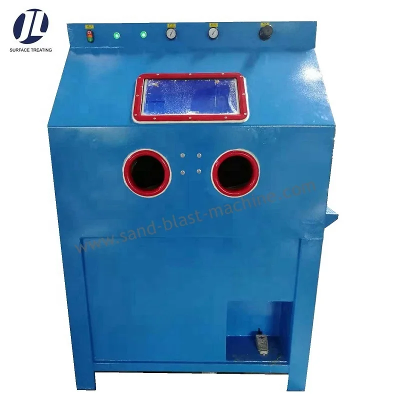 JL Vapor Sand Blasting Machine for tooling blasting work vapor sandblaster Dustless sandblast cabinet