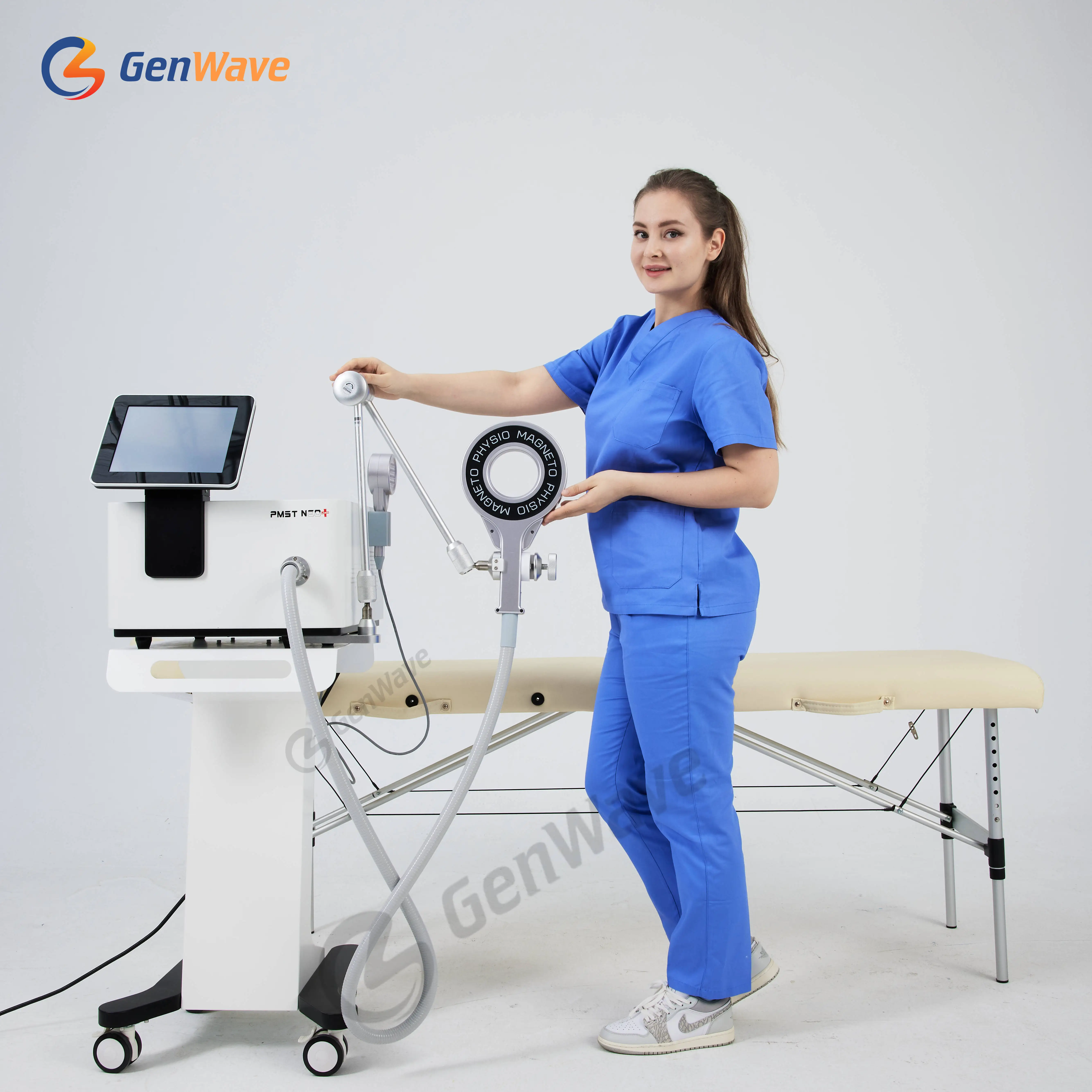 Multifunctional Magnetic Pulse Therapy Cold Laser Therapy Magnets PMST NEO+ For Medical Device