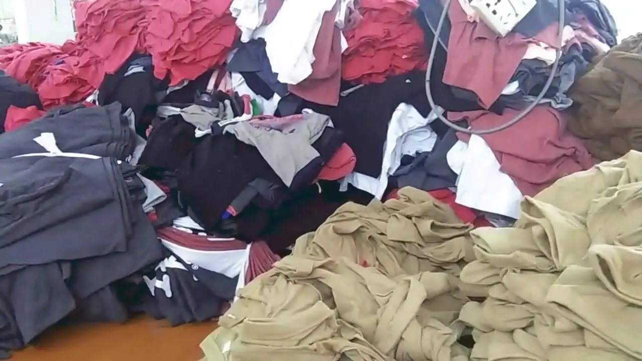 Garments Cotton Material Printed T shirt Blank for Men Stock Branded Used Clothes