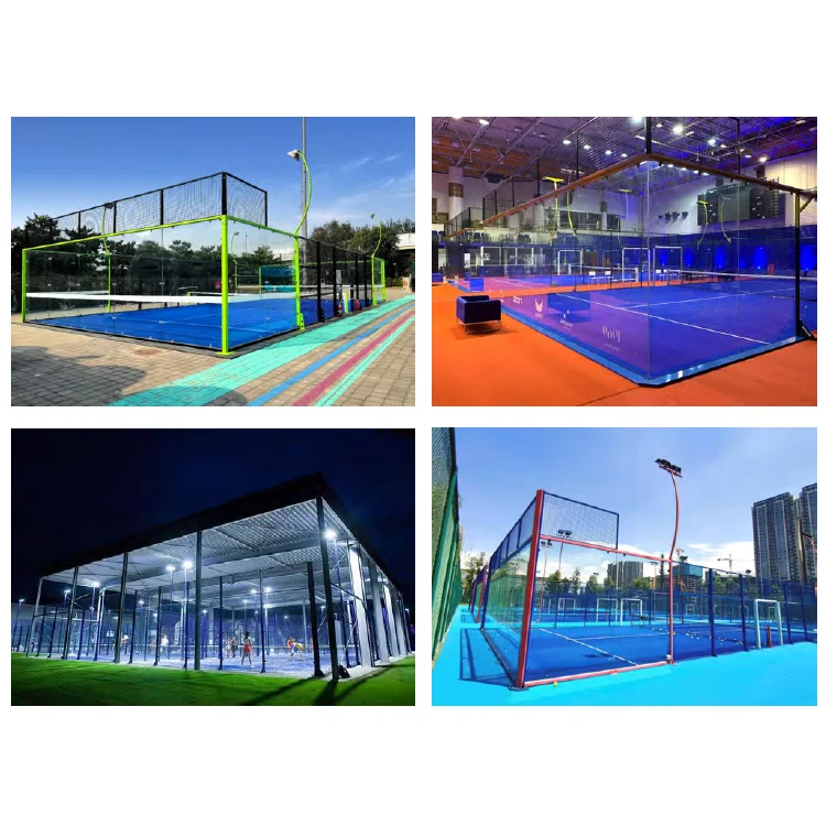 New Design Padel Court Tennis Grass Panoramic Paddle Sports Grass