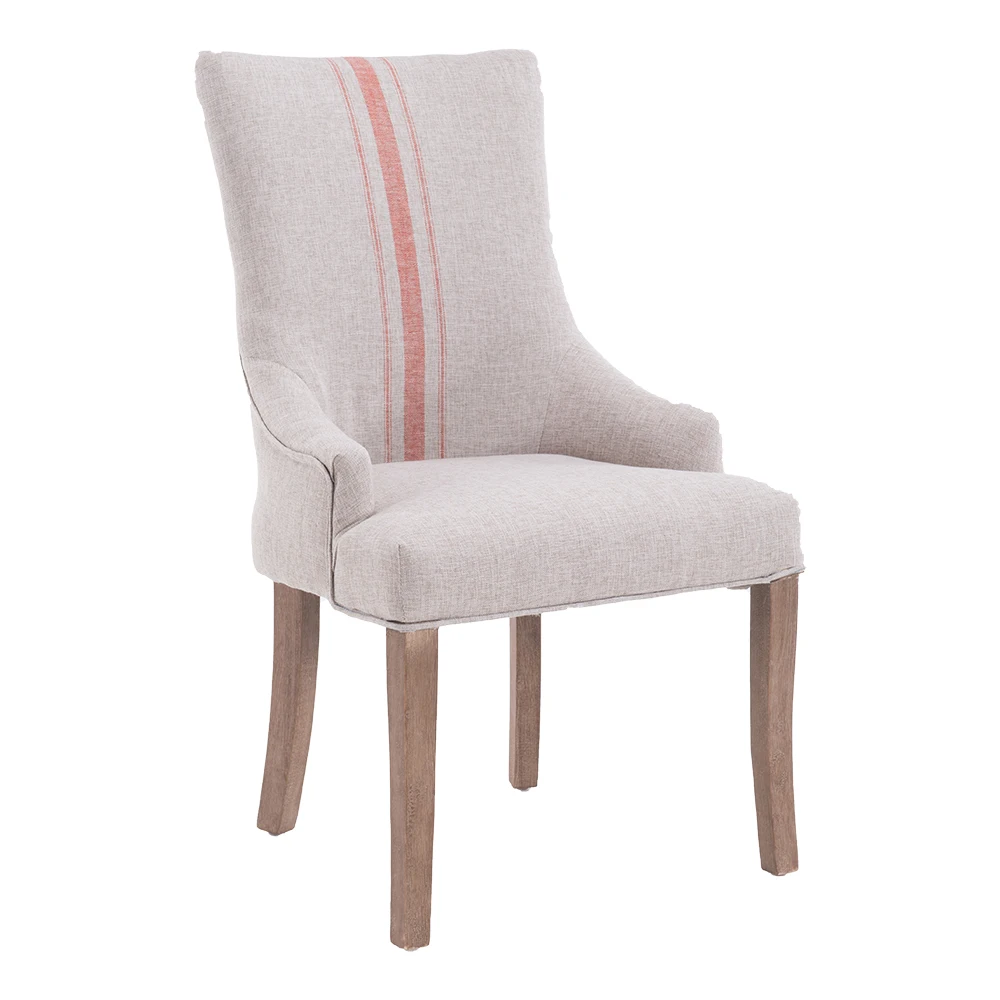 
Modern Design French style Wooden Luxury Dining Room Upholstered Dining Chairs 