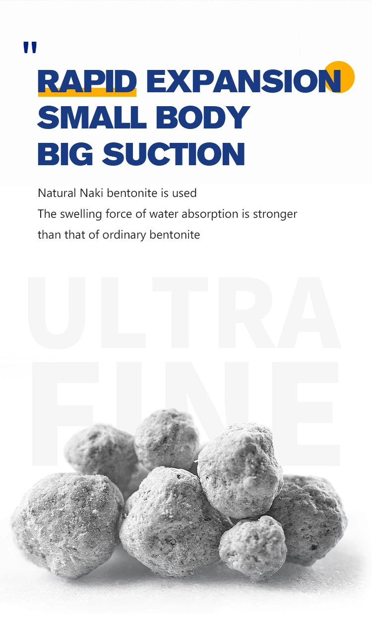 OEM Manufacturers 100% Natural Sodium Cat Sand Lemon Scent Odour Lock Strong Dust Free Clumping Premium Bentonite Cat Litter