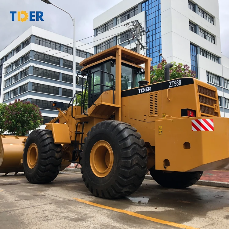 TDER LW800KN New front loader 8000kg 8t 8ton wheel loader with pilot control