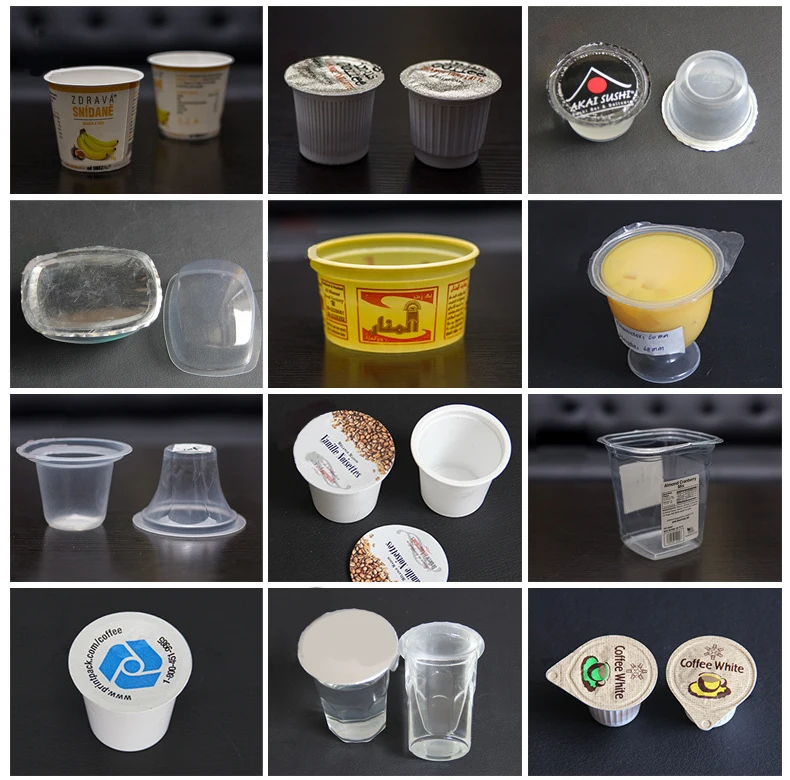 high speed cup packing machine plastic cup forming filling sealing machine