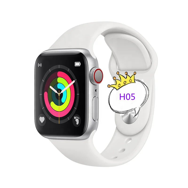 
Fitness Smartwatch Activity Tracker H05 Heart Rate Monitor Blood Oxygen Sleep Step Tracking IP68 Waterproof Men Women 