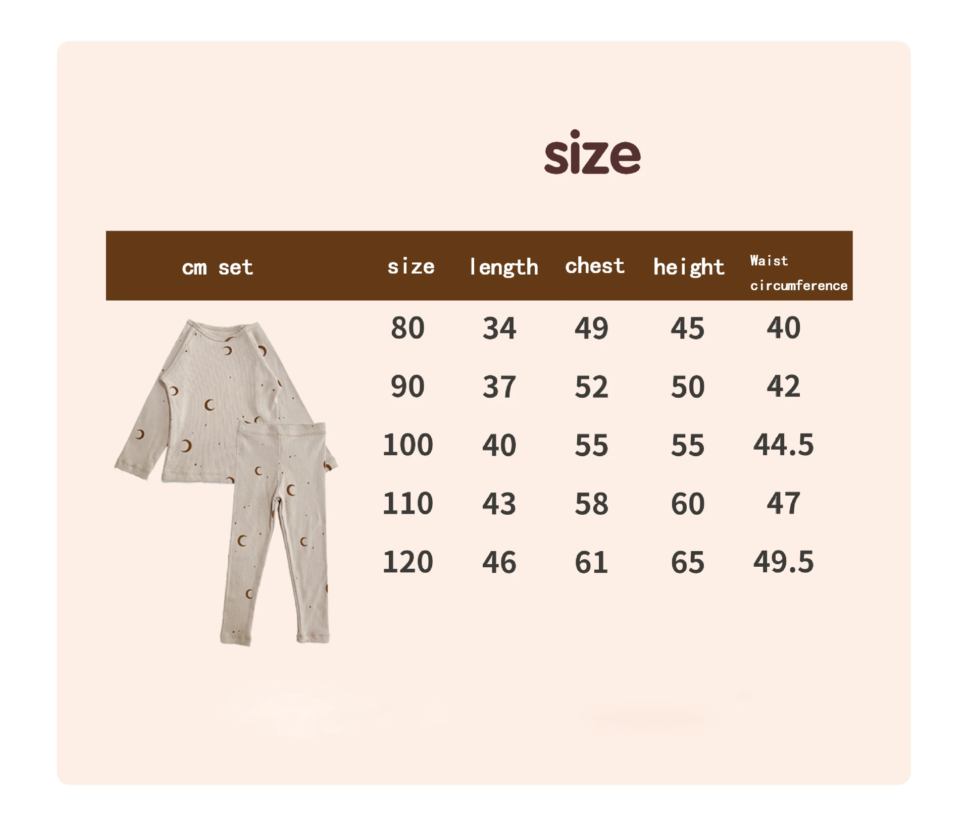 Paleo OEM Child 2 Piece Sets Little Kids Winter Home Baby Clothes Set Super Soft Cotton Ribbed Toddler Boy Girls Clothing Sets