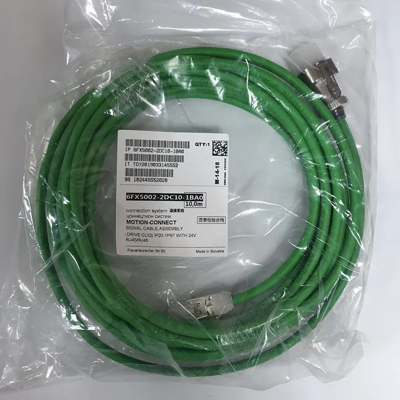  Сервосигнальный кабель S120 6FX5002-2DC10-1BA0 для