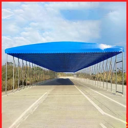 Big Size Push Pull Retractable With Wheel For Carport Folding Garage  Caravan Awning Tent