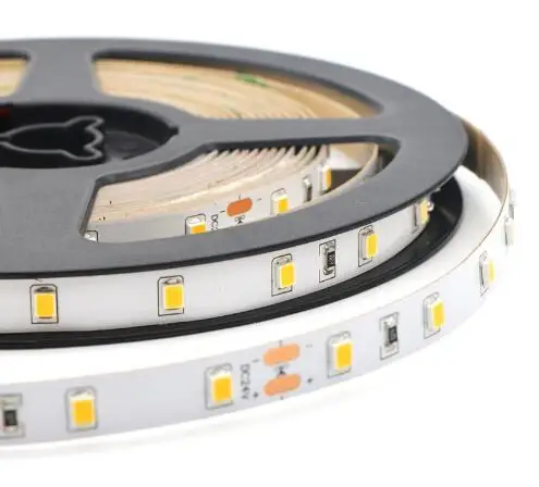 12 В постоянного тока 24 SMD 2835 300 светодиодов 600 теплый белый холодный RGB-украшения светодиодная Рождественская гирлянда лента