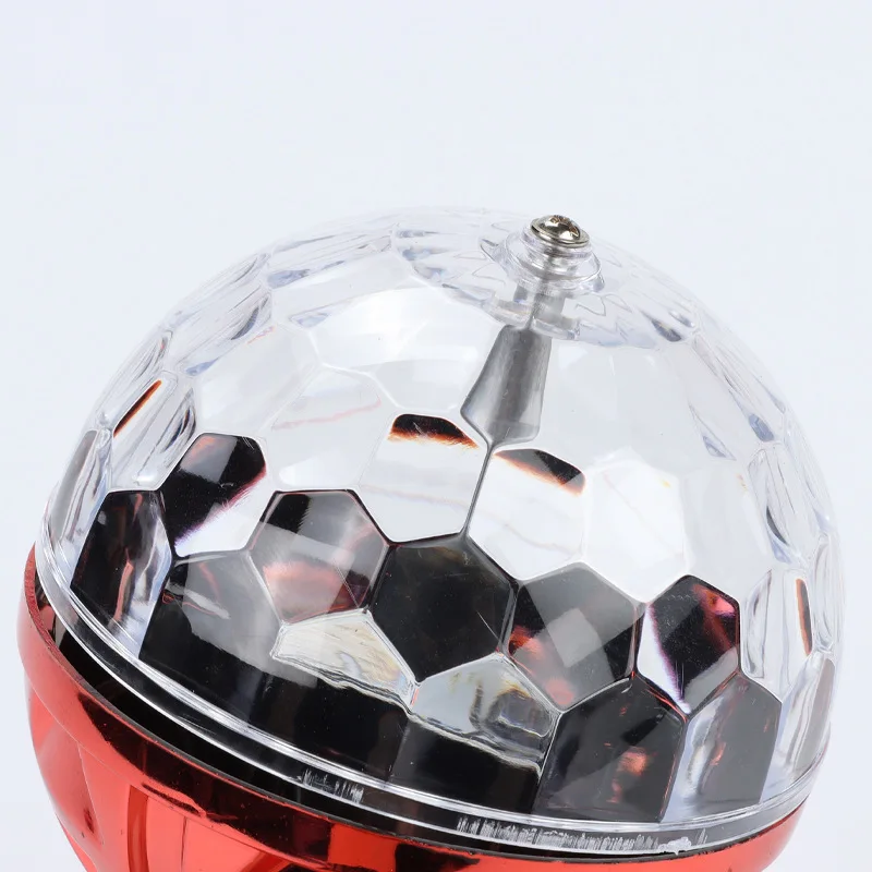 Colorful automatic rotating magic ball light E27 bulb suitable for disco birthday Halloween Christmas party