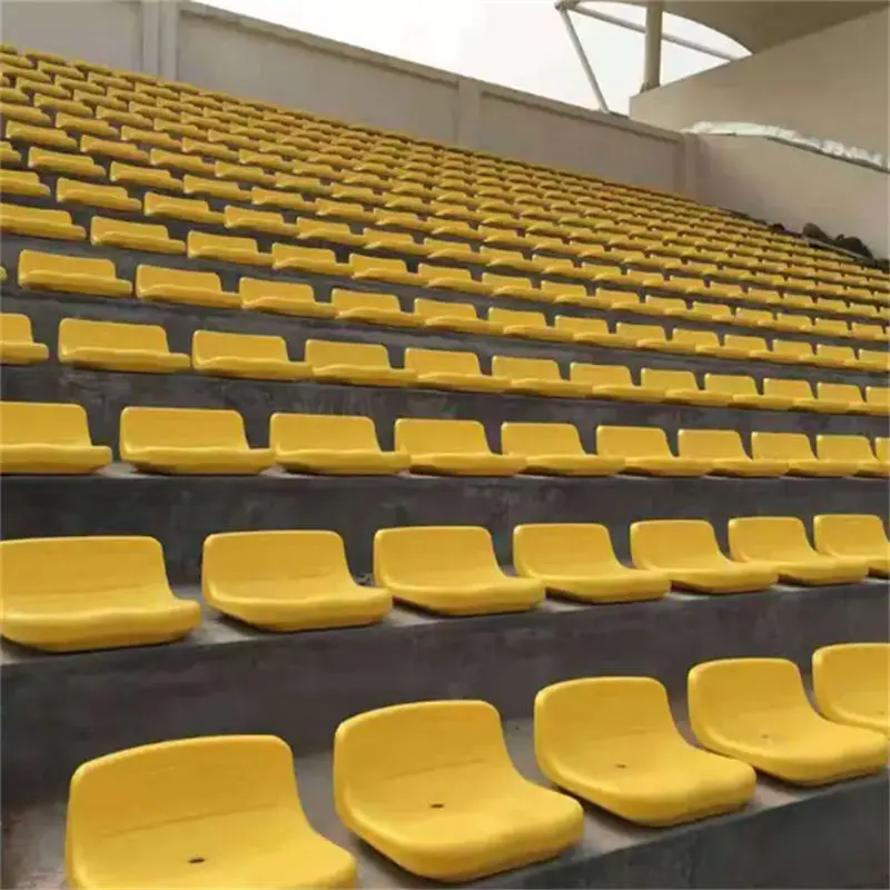 Stadium Plastic Anti-Uv Seat Fixed Colourful Polymer Seat For Sport Center Arena Stage Plastic Seat
