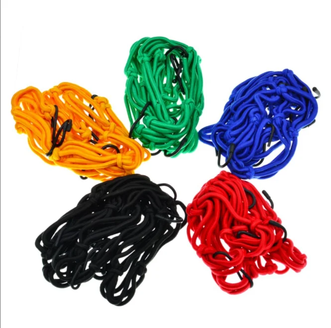 New motorcycle reflective helmet net fuel tank net bag binding rope sundry luggage accessories 40 * 40 reflective net