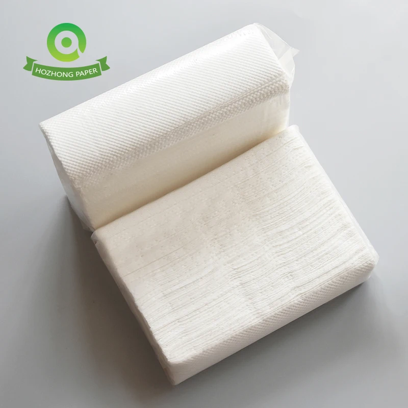 Factory direct sales disposable and biodegradable hand towel tissue paper to dry hands