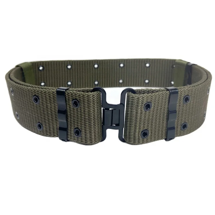 57mm Army Green Multi-function Heavy Duty Combat Cotton quick Release Nylon Polypropylene Tactical belt