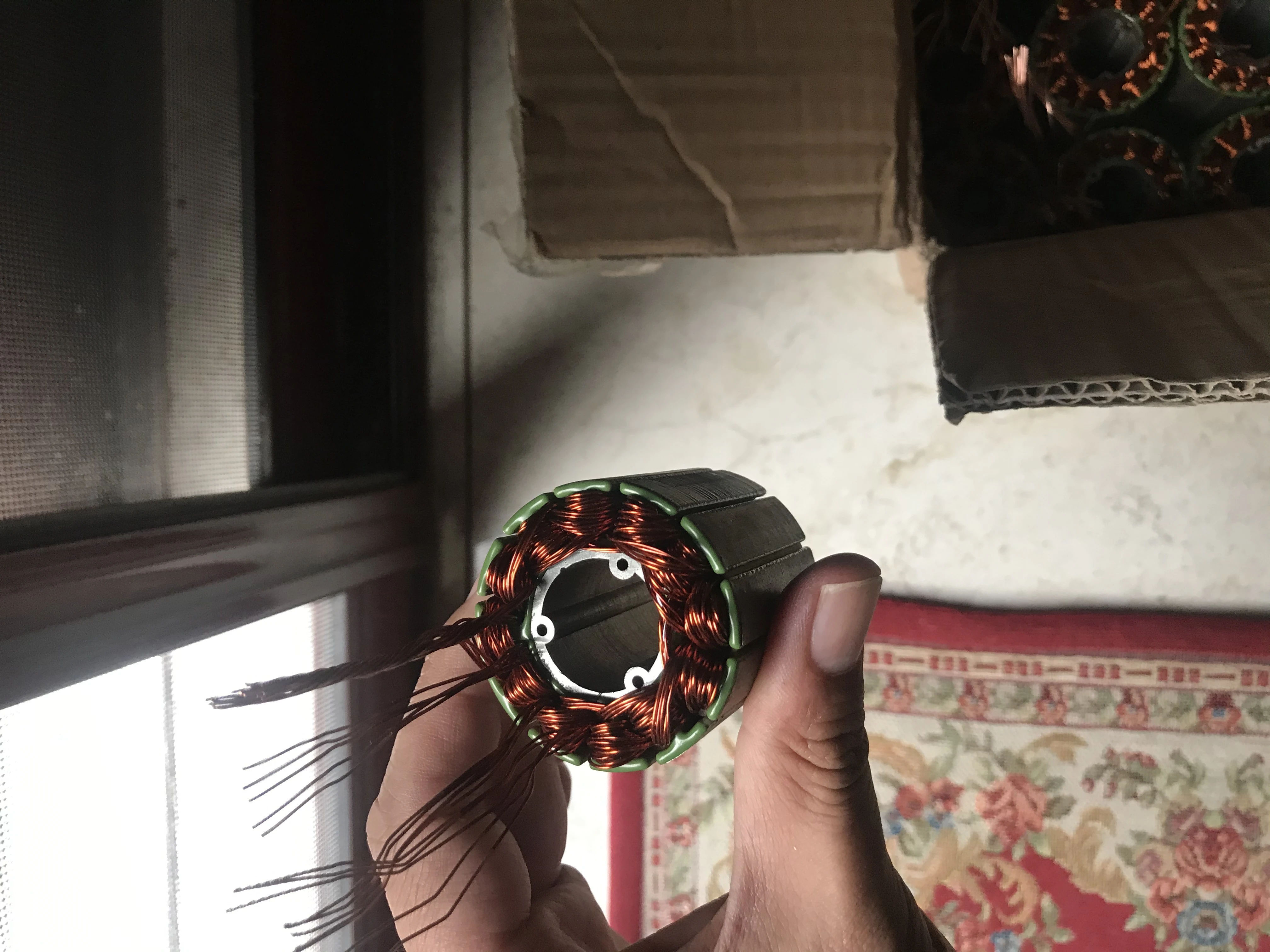 Slots 12 stator rotor with winding lamination stator rotor stamping machine