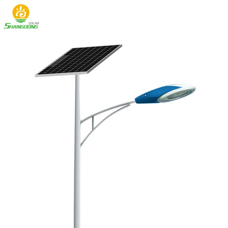
Power 60W Outdoor Lamppost LED Solar Street Light 