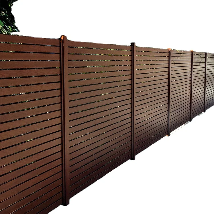Privacy Fencing House Decorative Wood Plastic Composite Wpc   Fence