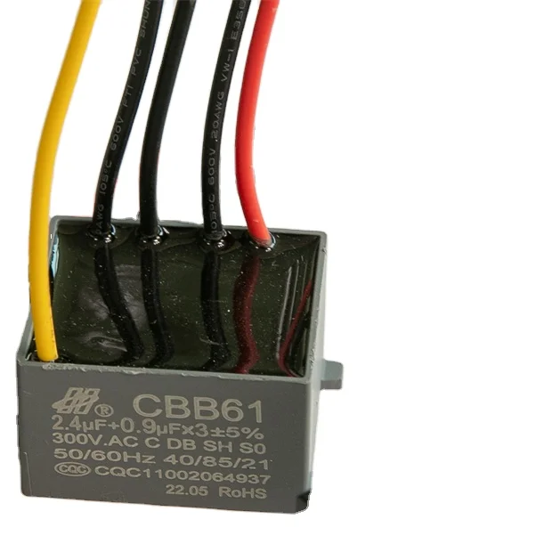 Direct Selling radio tuning capacitor Motor CBB61 capacitor manufacturers for Motor motor