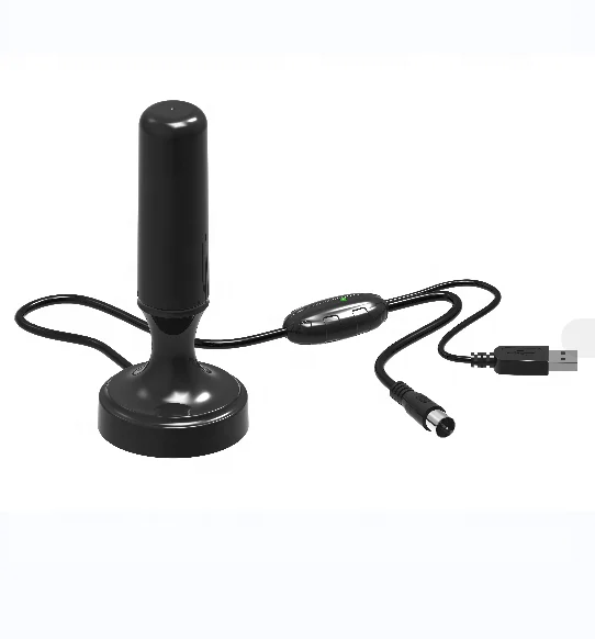 Strongest Amplified Digital TV Indoor Outdoor Antenna with Signal Booster 12.5ft Coaxial Cable