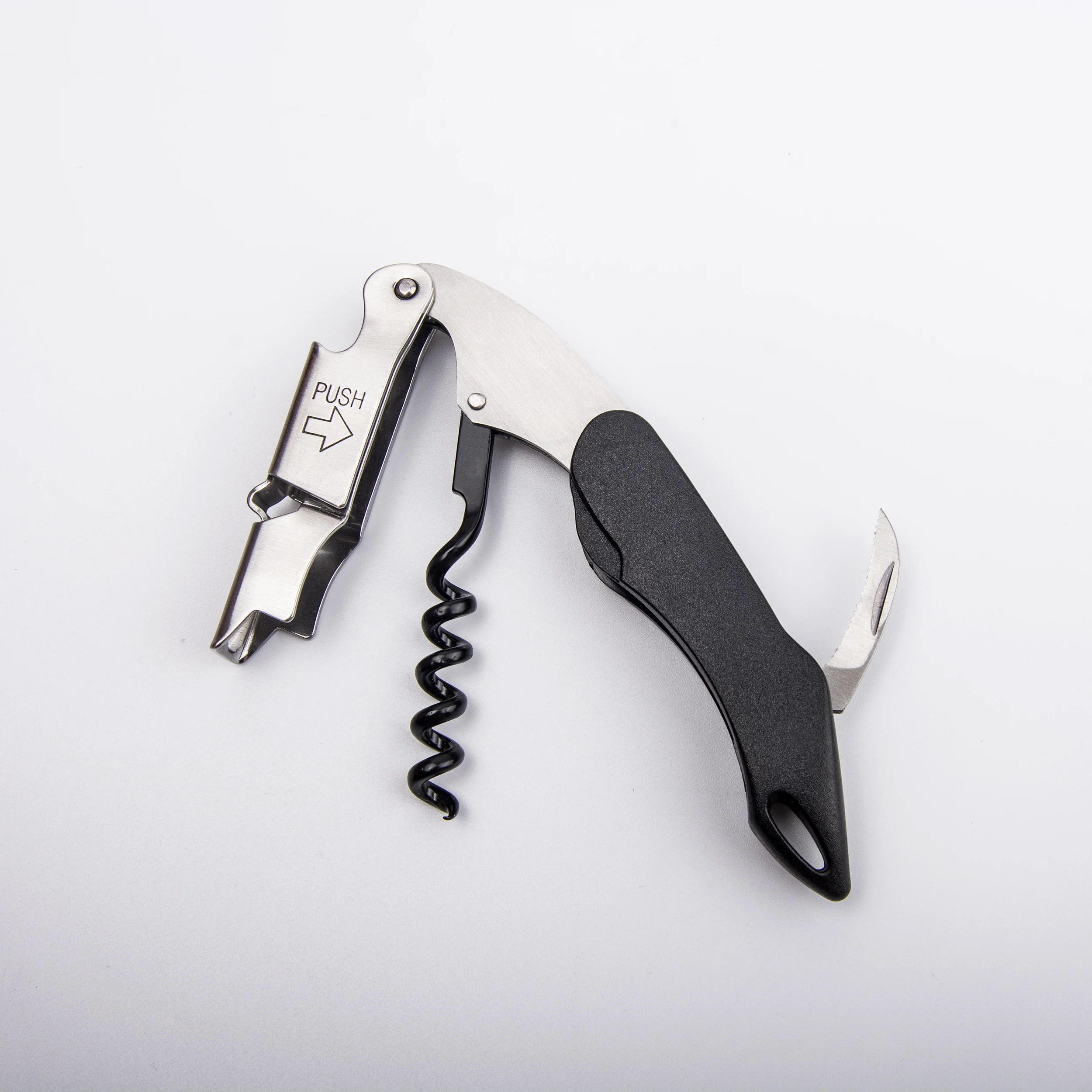 New 2022 Multi-functional 3-in-1 Waiters Corkscrews Wine Opener