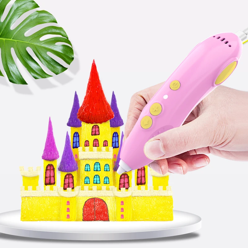 3D Printer Drawing PLA/ABS Filament 3D Printing Pen Birthday Gift PLA 3D Pencil Lapiz 3D Pen for School Gadget