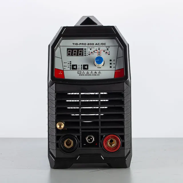  Kende 220V смарт DC TIG 200A Технология IGBT сварочный аппарат инверторного типа для сварки импульсивная Сварка вольфрамовым электродом AC