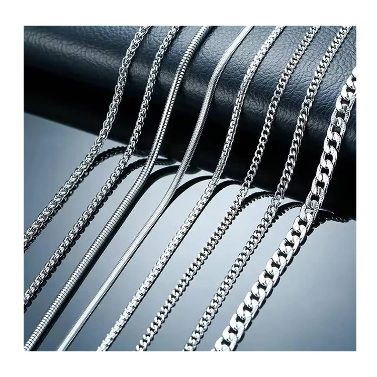 Hot Sale Cheap Price Fine Jewelry Necklaces Custom 925 Sterling Silver Hiphop Chain Cuban Link Chain For Men Women