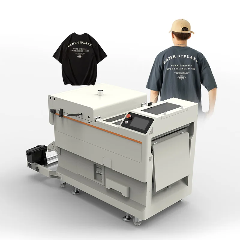Factory price new style 45cm dtf printer t shirt textile printing machine with dtf powder shaker imprimante dtf 45cm