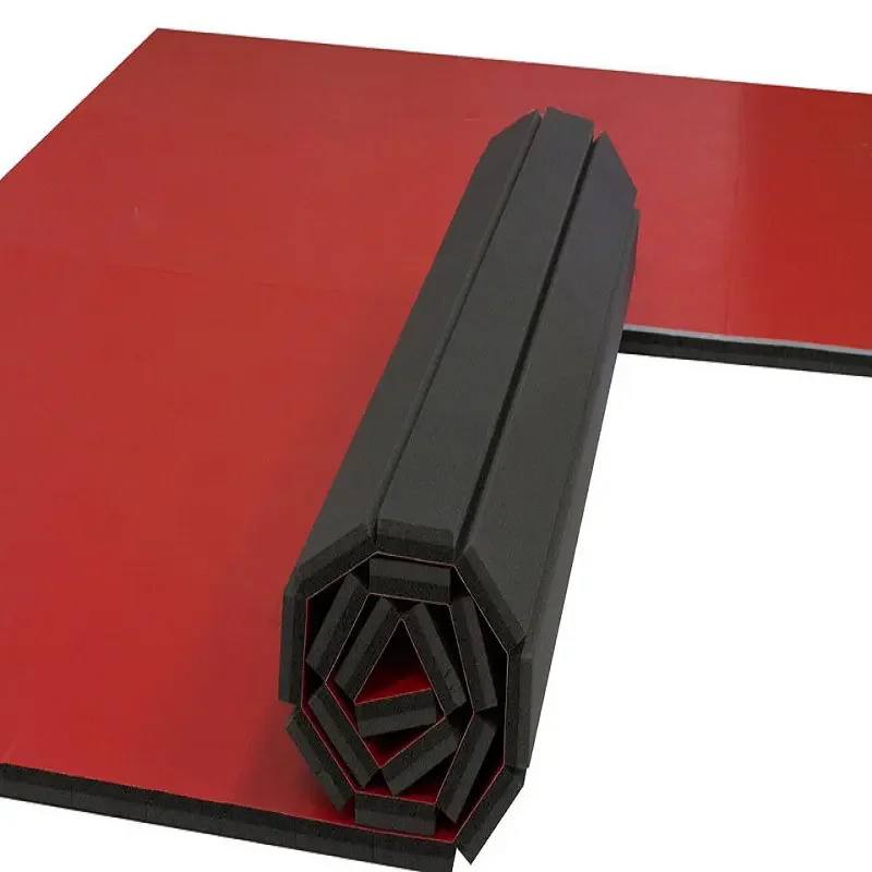 Woosung Hot Sale Tatami Gym Mats Bjj Roll Mat Judo Tatami Roll Out Mats